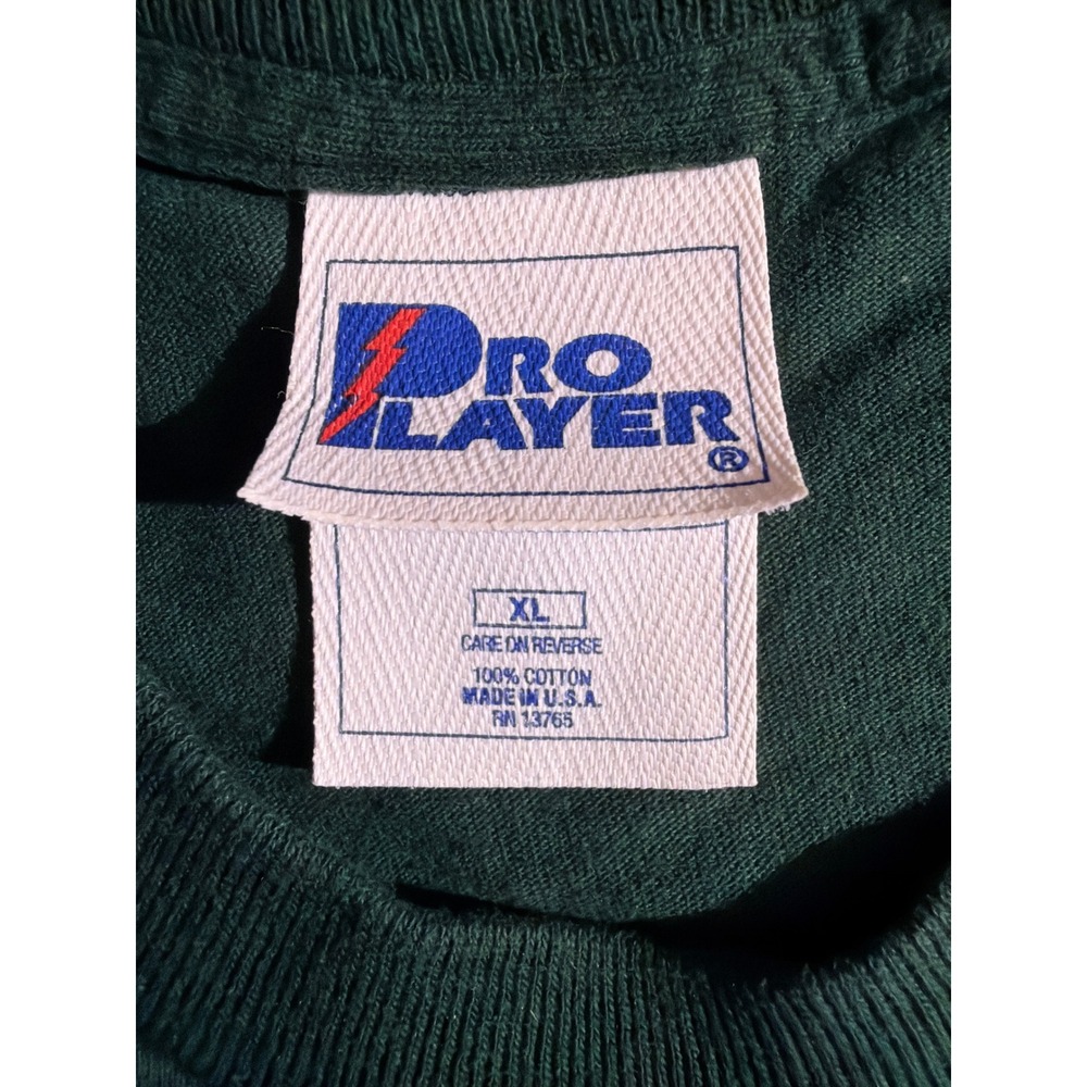 Vtg Pro Player Green Bay Packers Men T Shirt XL Vince Lombardi 90s Single Stitch - Picture 4 of 7